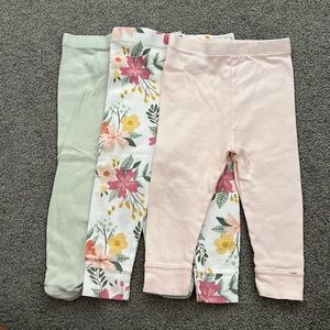 Bundle girls leggings 6-9 months